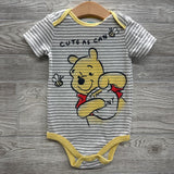 3 Pk Bodysuits Characters Stripes Cuddle Party 24M