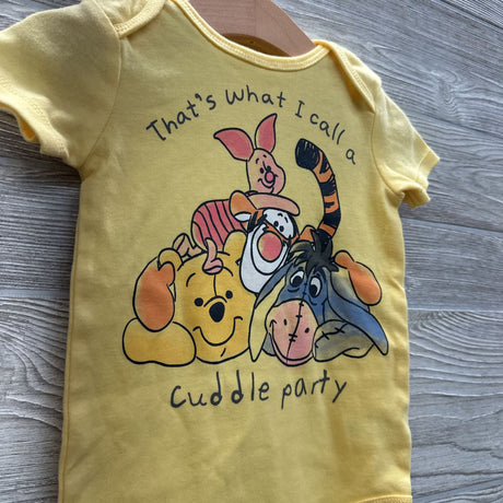 3 Pk Bodysuits Characters Stripes Cuddle Party 24M