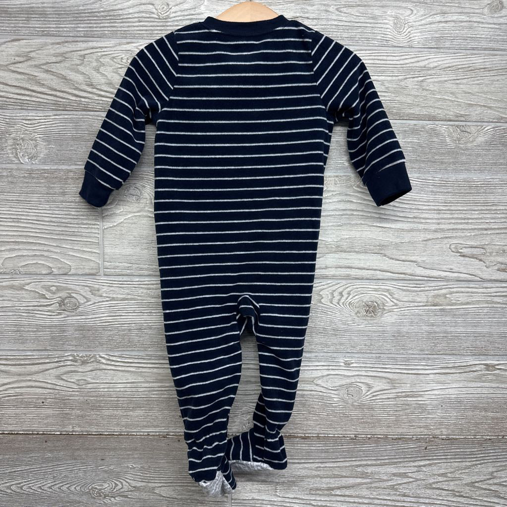 Blanket Sleeper Stripes Dinosaur 12M