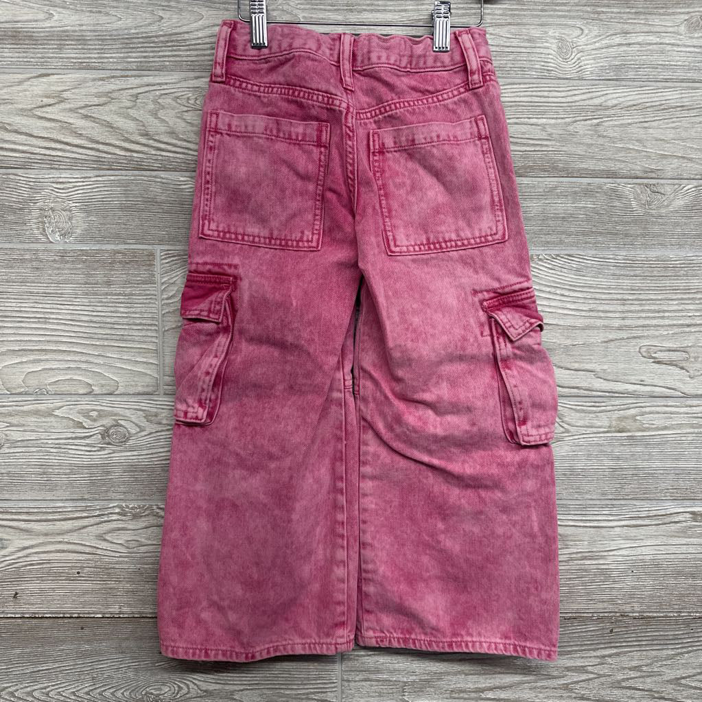 High Rise Baggy Cargo Jeans 6