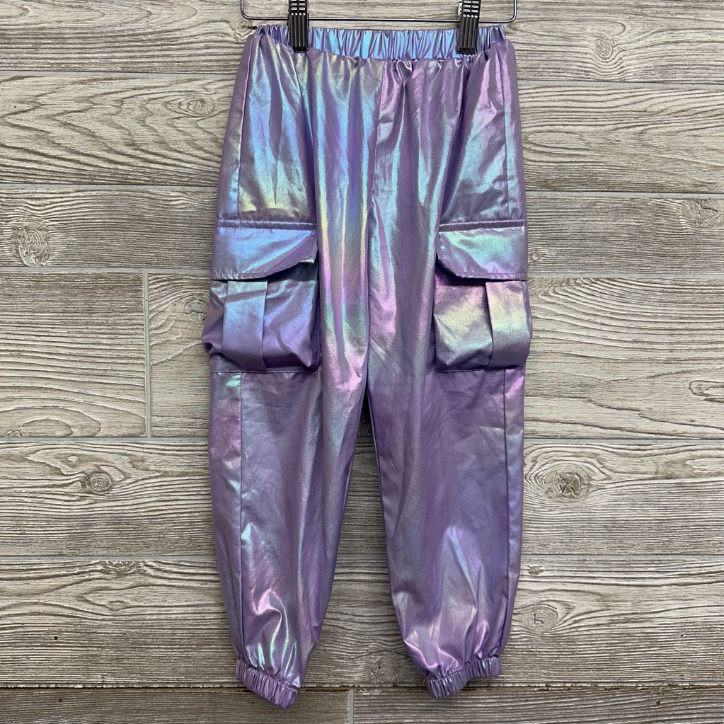 Metallic Cargo Joggers 5