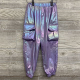 Metallic Cargo Joggers 5