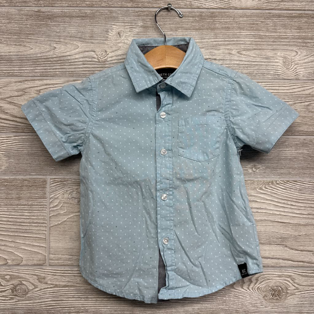 Button Up Shirt Arrows & Pull On Shorts 2T