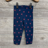Crewneck Dog & Leggings Flowers 12M