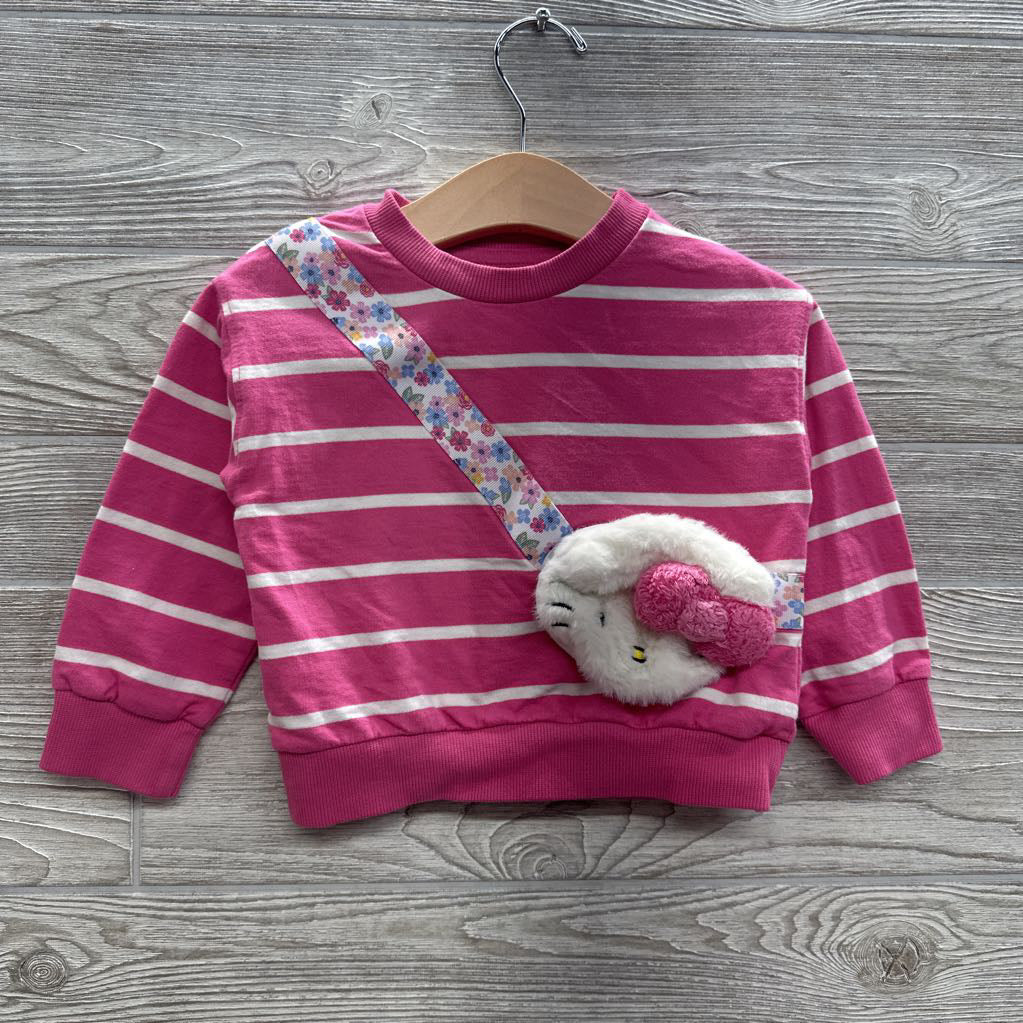 Crewneck Stripes Side Purse 18M
