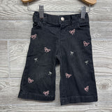 Wide Leg Jeans Bows 12M