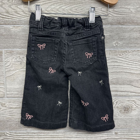 Wide Leg Jeans Bows 12M