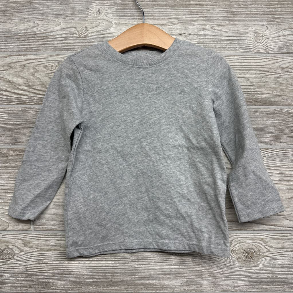 LS Shirt Solid 3t