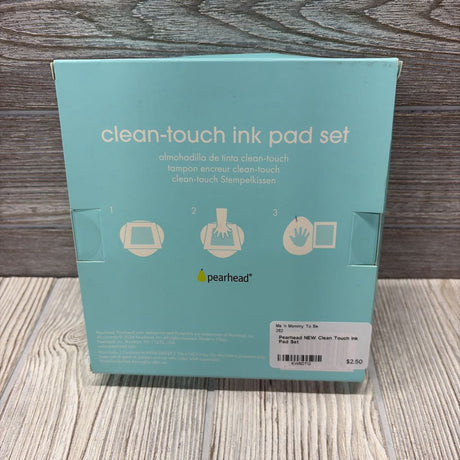 NEW Clean Touch Ink Pad Set