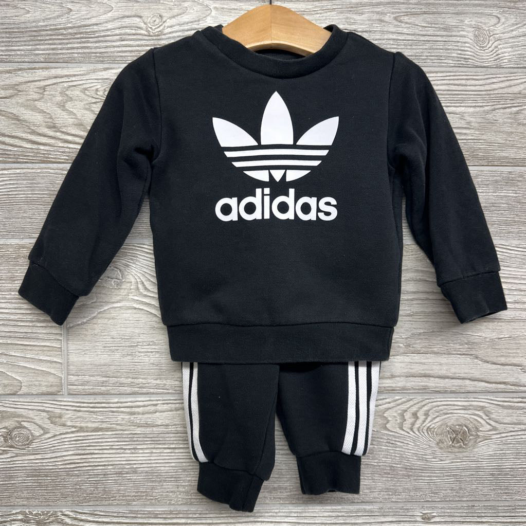 Logo Crewneck & Joggers 3 Stripes 9M