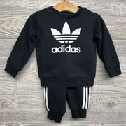 Logo Crewneck & Joggers 3 Stripes 9M