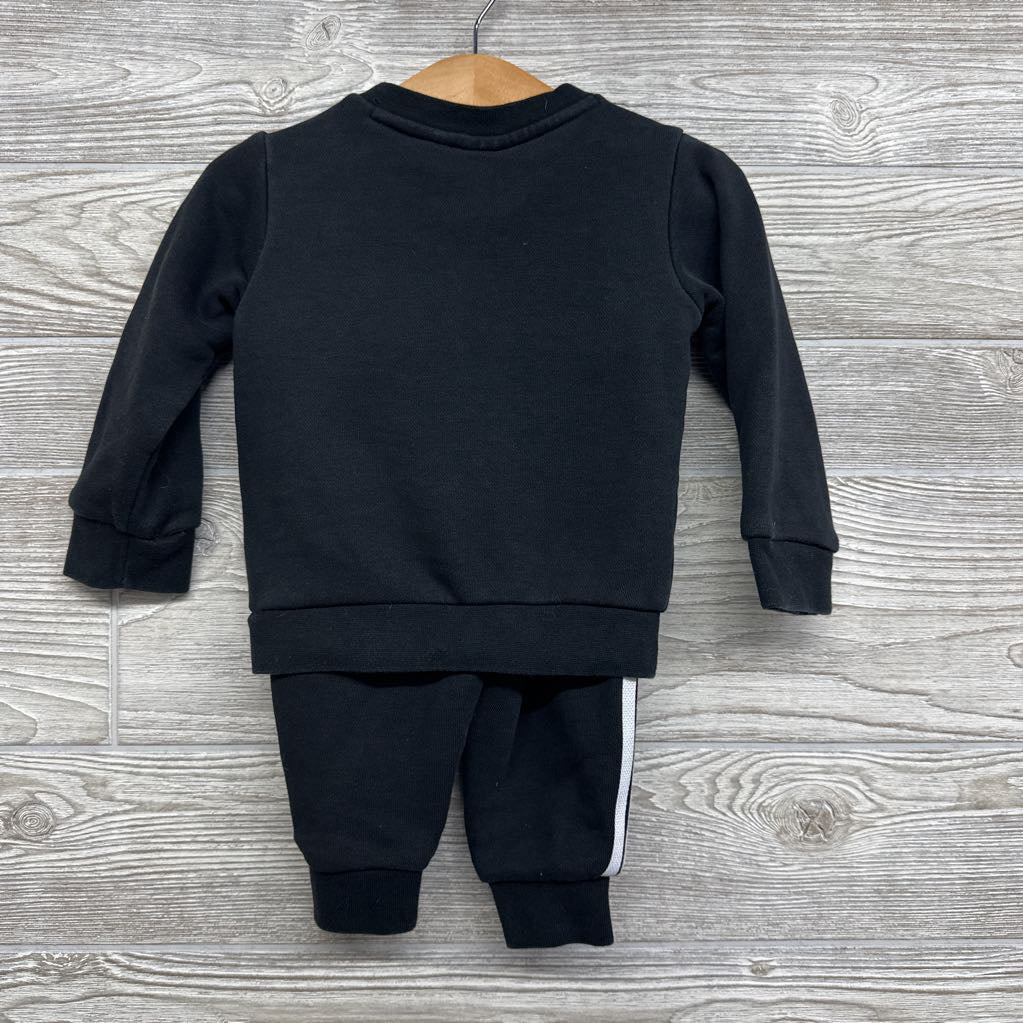 Logo Crewneck & Joggers 3 Stripes 9M