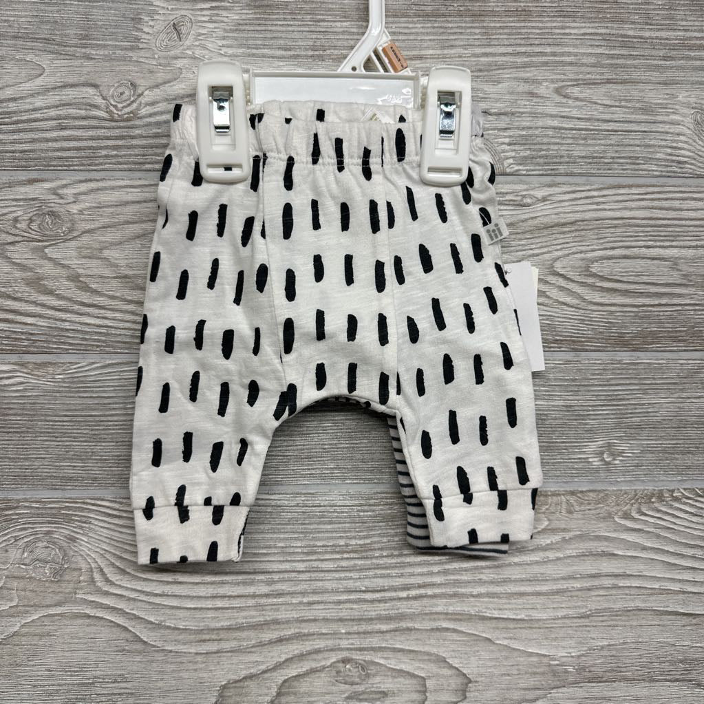 NEW 2 Pk Harem Pants Dashes Stripes Preemie