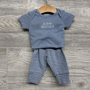 Bodysuit Little Brother & Pants Stripes 3M