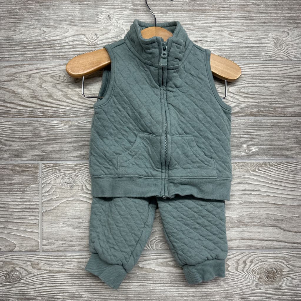 Quilted Vest & Joggers 6M
