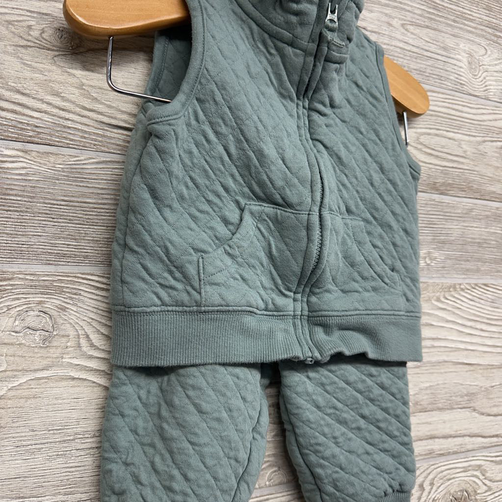 Quilted Vest & Joggers 6M
