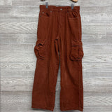 Wide Leg Cord Pants 10 *
