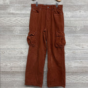 Wide Leg Cord Pants 10 *
