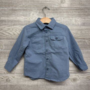 LS Button Up Utility Shirt Chest Pockets 3T