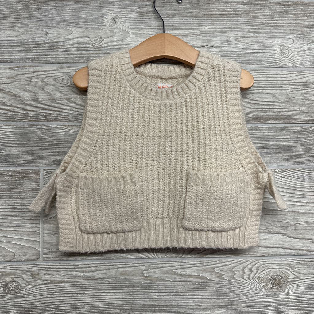 Sweater Vest Side Ties 4T