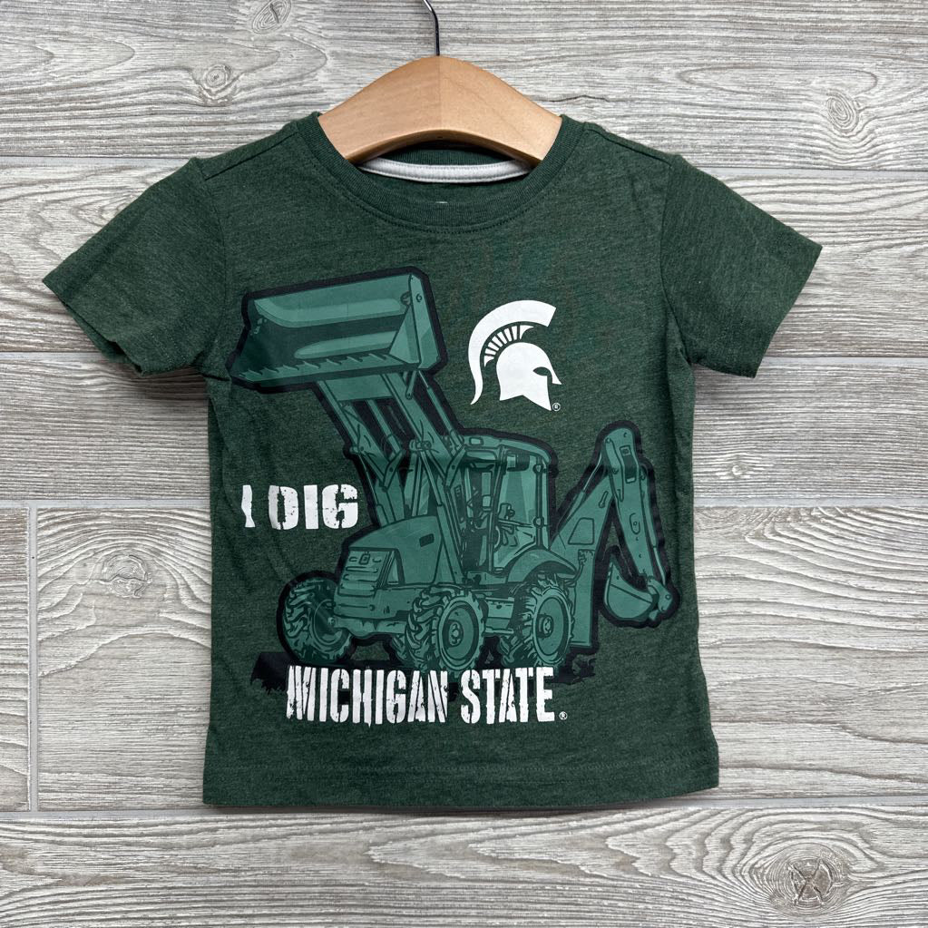 Shirt I Dig Michigan State 2T