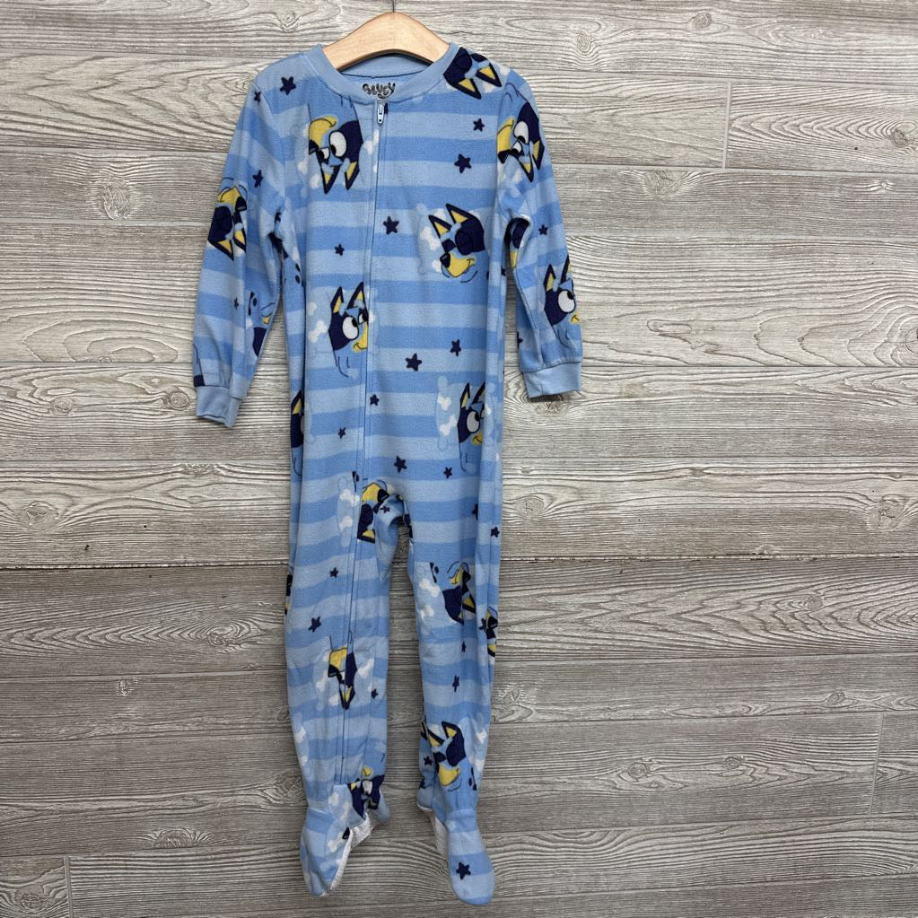 Fleece Sleeper Stripes Stars 5T