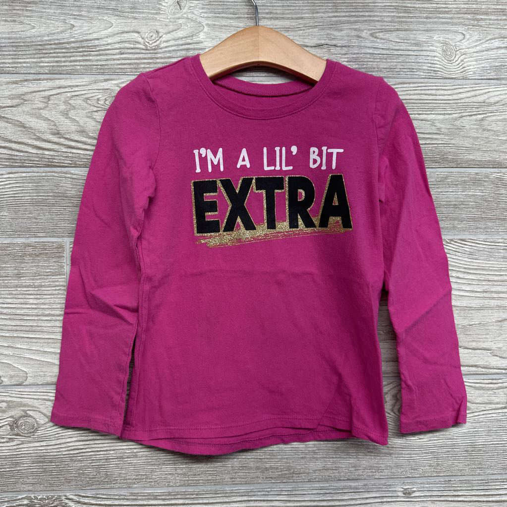 LS Shirt I'm A Lil Bit Extra 5T