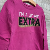 LS Shirt I'm A Lil Bit Extra 5T