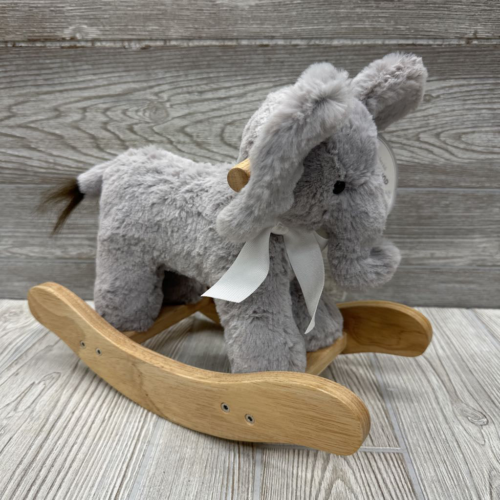 NEW Doll Plush Elephant Rocker