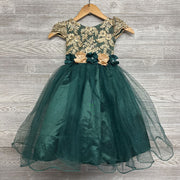 Glitter Tulle Dress Flowers