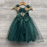 Glitter Tulle Dress Flowers