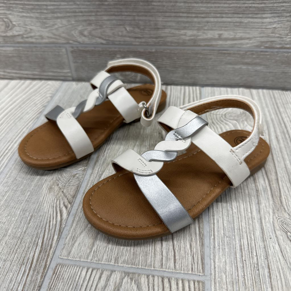 Twisted Strap Sandals 9c