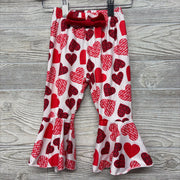 Flare Pants Hearts I Love You 6M