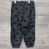 NEW Pull On Knit Denim Pants Bows 18M