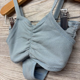 Textured 2 Pc Swimsuit 3t