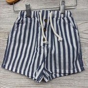 Drawstring Shorts Stripes 12-18M
