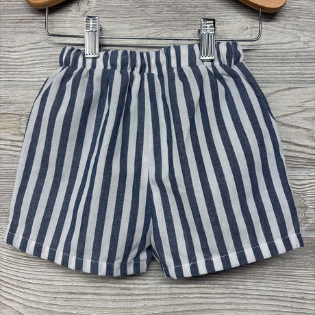 Drawstring Shorts Stripes 12-18M