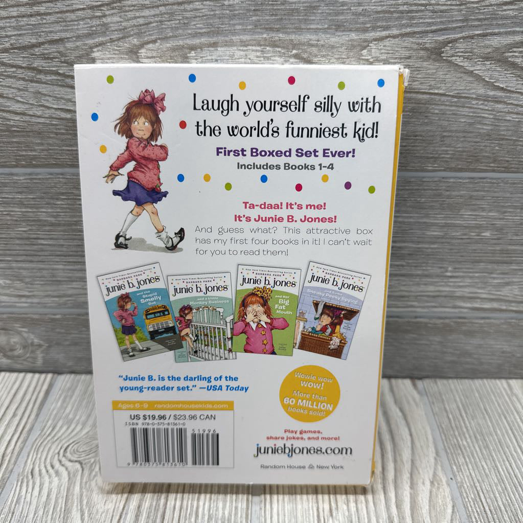 Book Junie B Jones Box Set 1-4