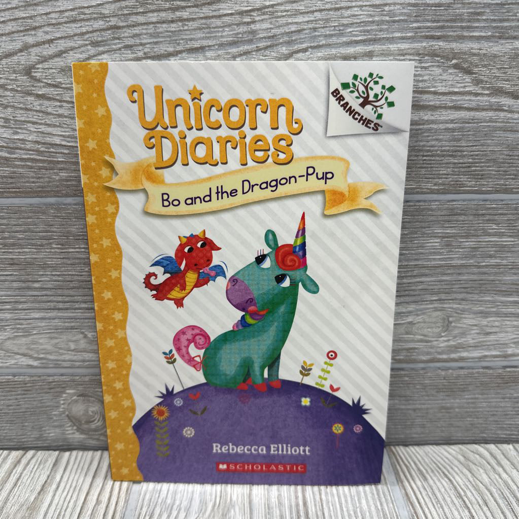 Unicorn Diaries Bo & The Dragon Pup Branches Book