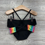 2 Pc Swimsuit Stripes 6-7