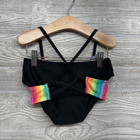 2 Pc Swimsuit Stripes 6-7
