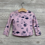 2 Pc LS Swimsuit Fish Seahorses 3T