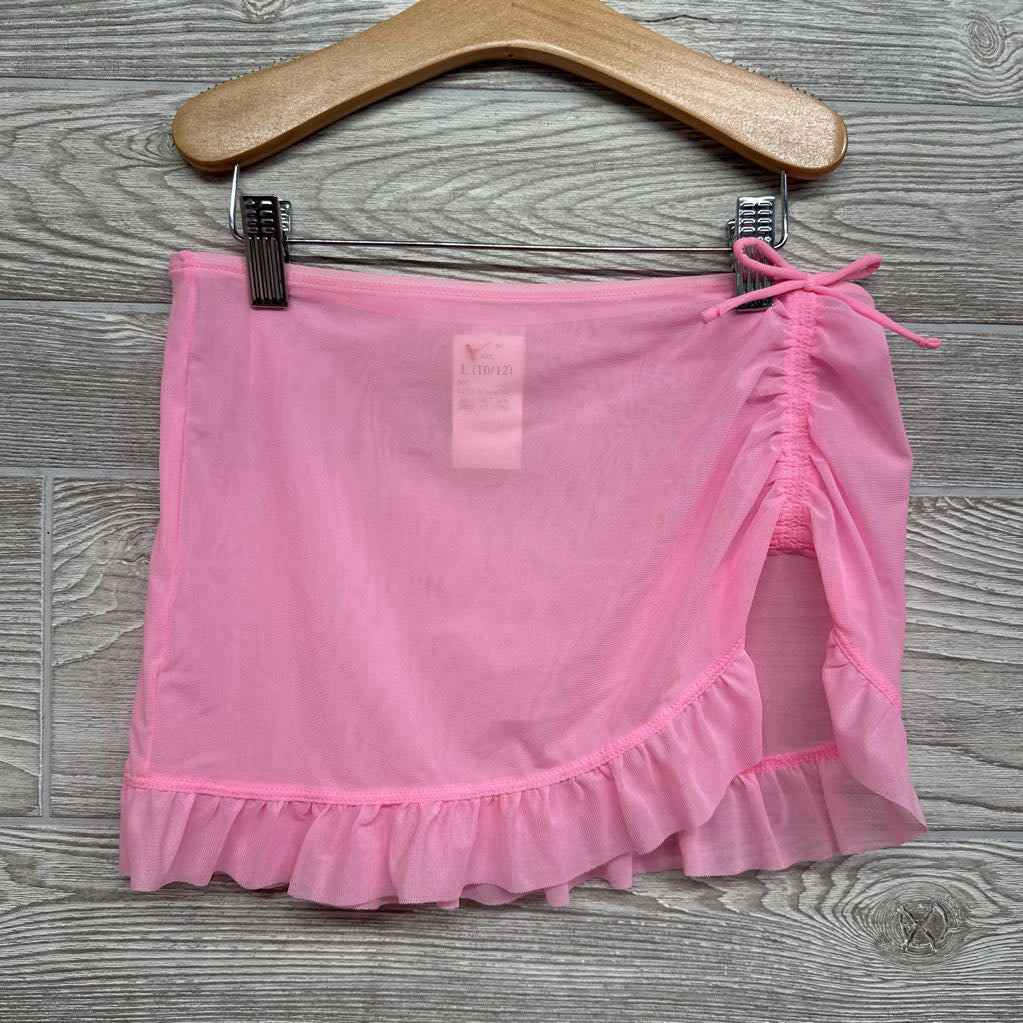 NEW Sheer Swim Cover Up Skirt 10-12