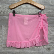 NEW Sheer Swim Cover Up Skirt 10-12
