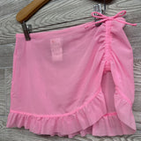 NEW Sheer Swim Cover Up Skirt 10-12