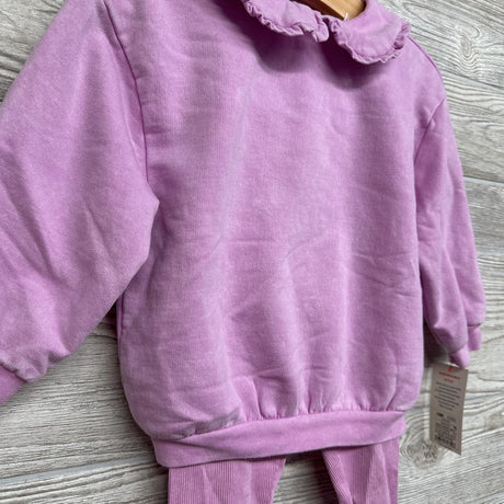 NEW Weathered Collared Shirt & Ribbed Leggings 18M