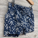 Linen Blend Shorts Flowers 4-5