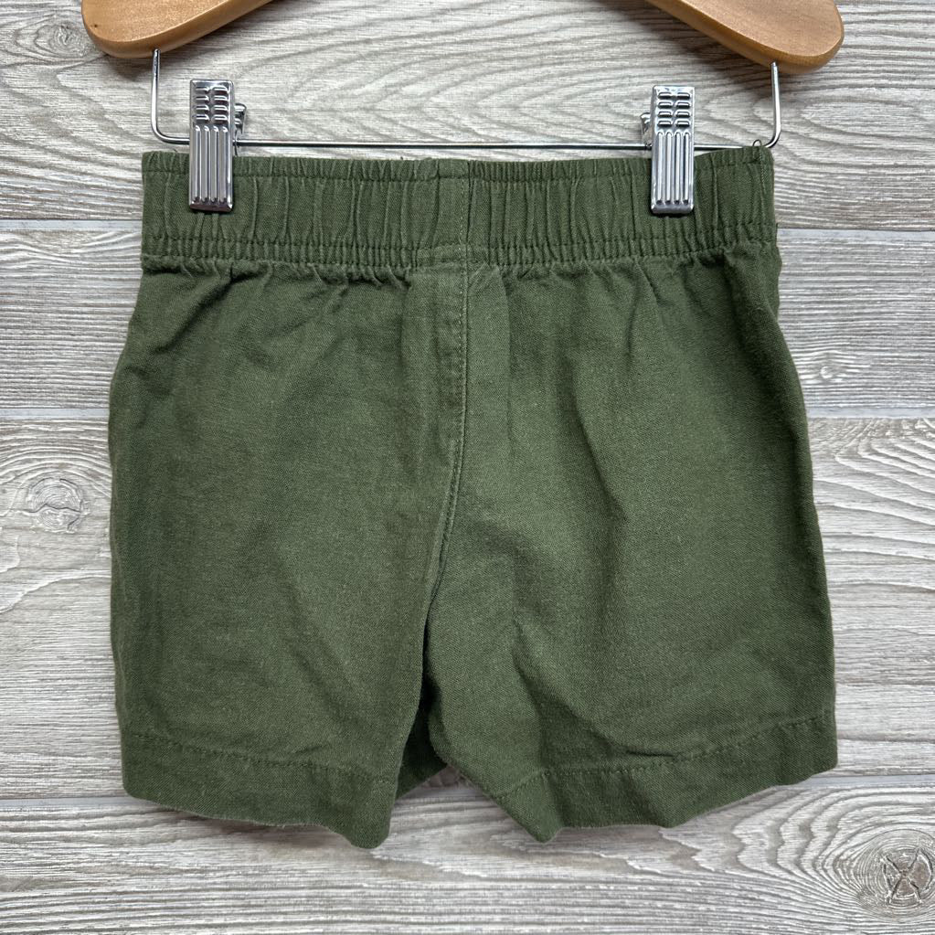 Linen Blend Shorts 4-5