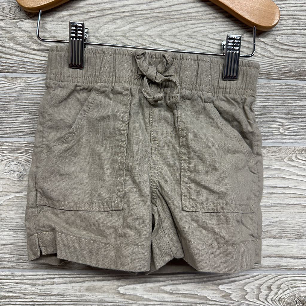 Linen Blend Shorts 4-5