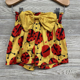 Flutter Sleeve Shirt Little Lady & Paperbag Shorts Ladybugs 2-3